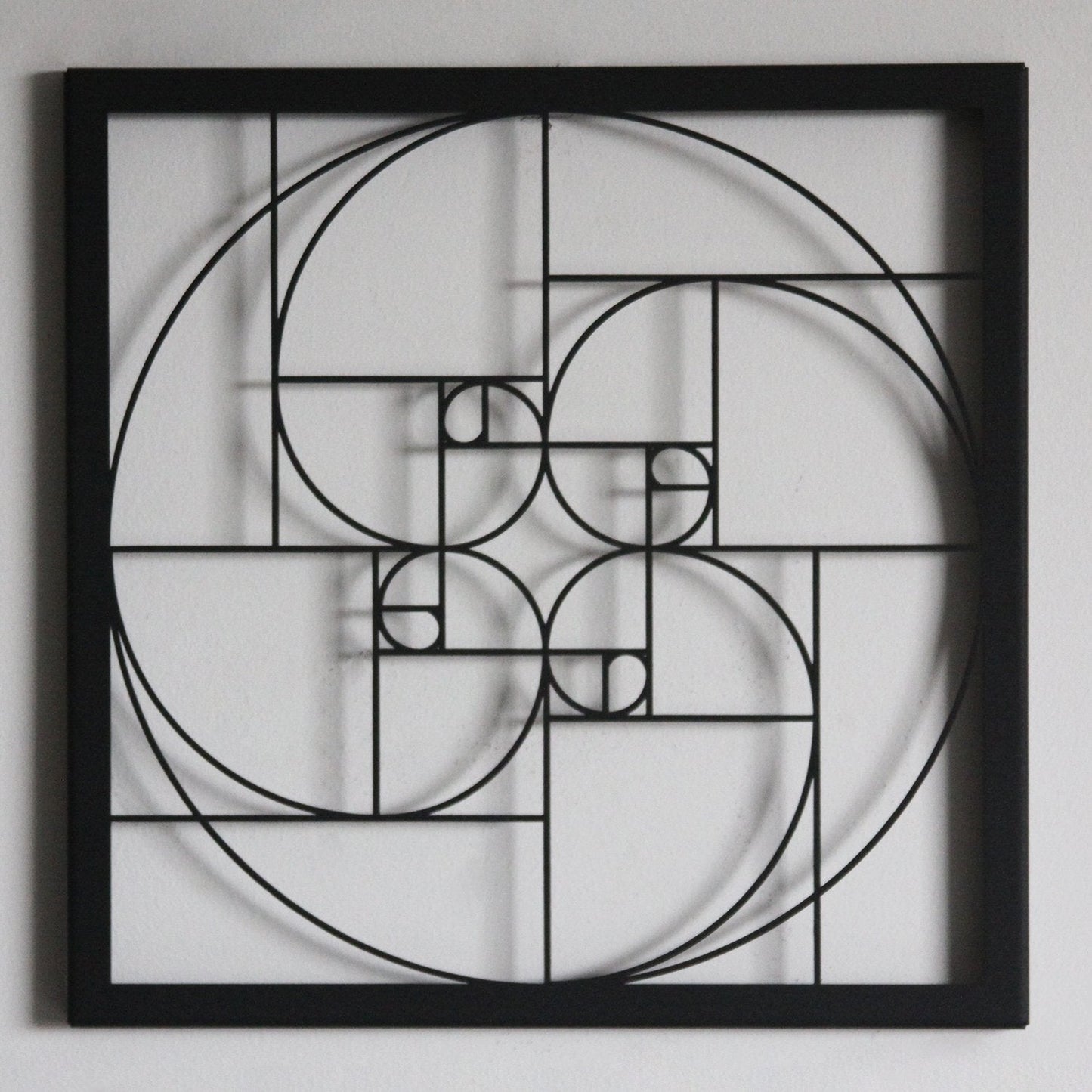 Golden Ratio Metal Wall Art