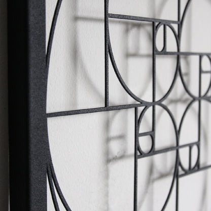 Golden Ratio Metal Wall Art