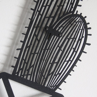Cactus Metal Wall Art, Set of 3 Pieces