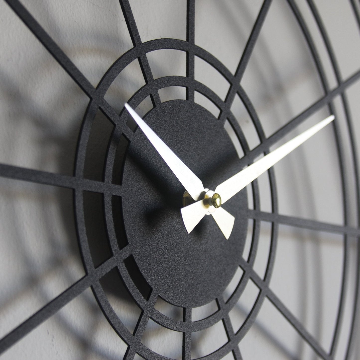 Chronometry Metal Wall Clock
