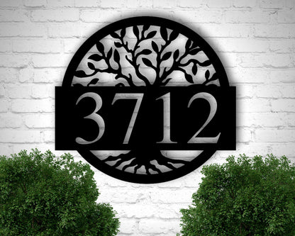 Address Plaque Sign