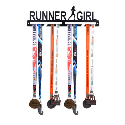 Runner Girl Medal Holder