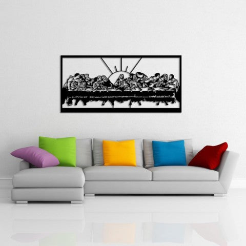 Jesus Last Supper Metal Wall Art