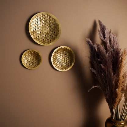 Luminous Circle Metal Table and Wall Decoration - APH140