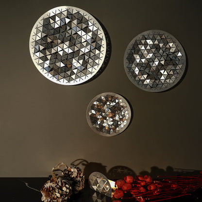 Luminous Circle Metal Table and Wall Decoration - APH140