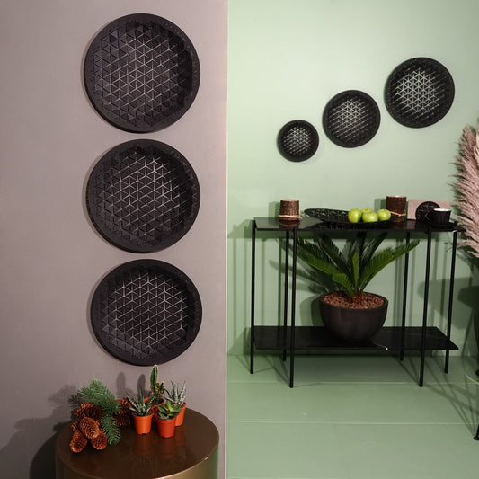 Luminous Circle Metal Table and Wall Decoration - APH140