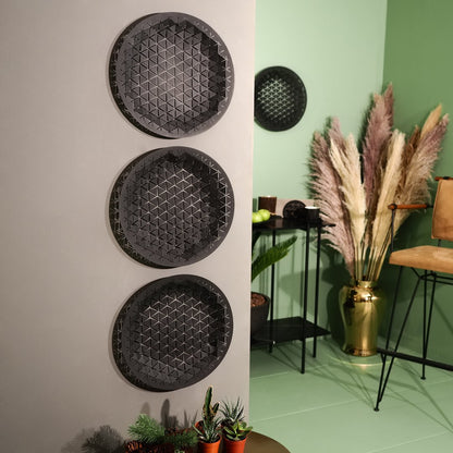 Luminous Circle Metal Table and Wall Decoration - APH140