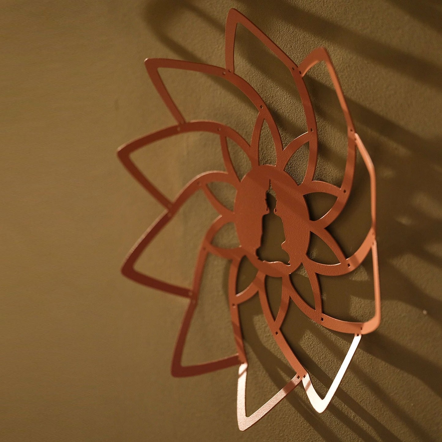 Lotus Metal Wall Art, Set of 3 Pieces
