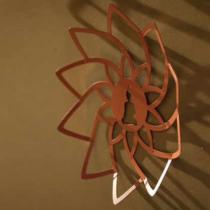 Lotus Metal Wall Art, Set of 3 Pieces