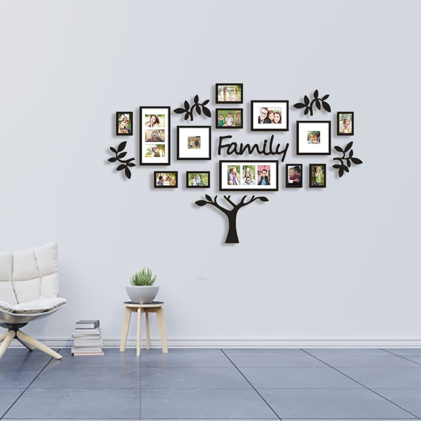Family Tree Metal Wall Art