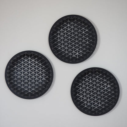Luminous Circle Metal Table and Wall Decoration - APH140