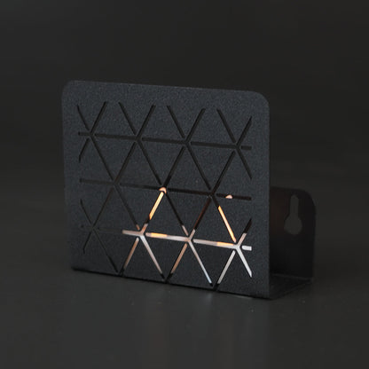 Luminous Square Metal Tealight Holder