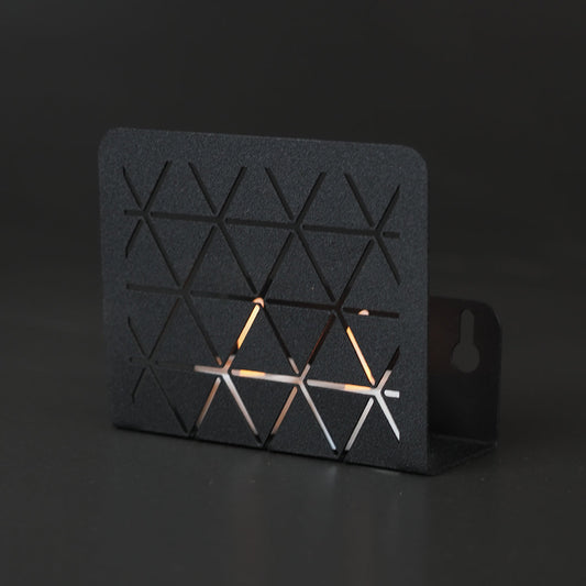 Luminous Square Metal Tealight Holder