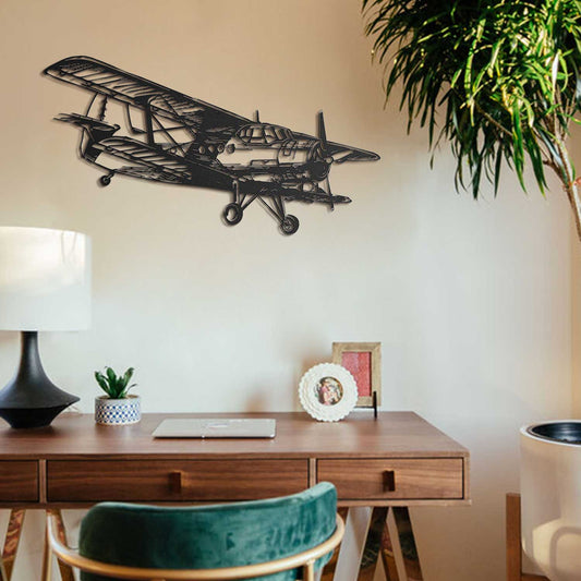 Airplane Metal Wall Art