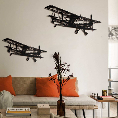 Airplane Metal Wall Art