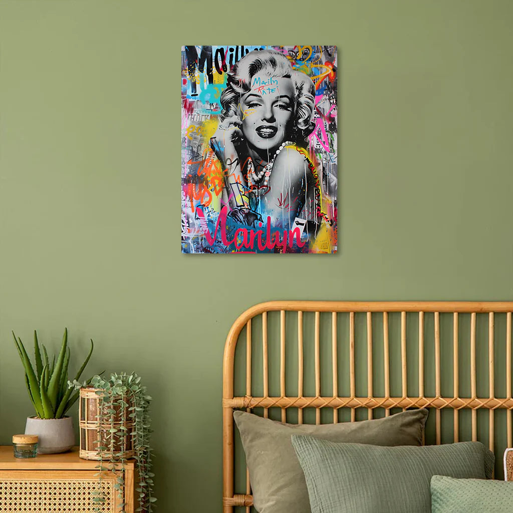 Marilyn: Bold, Beautiful and Bright Metal Poster