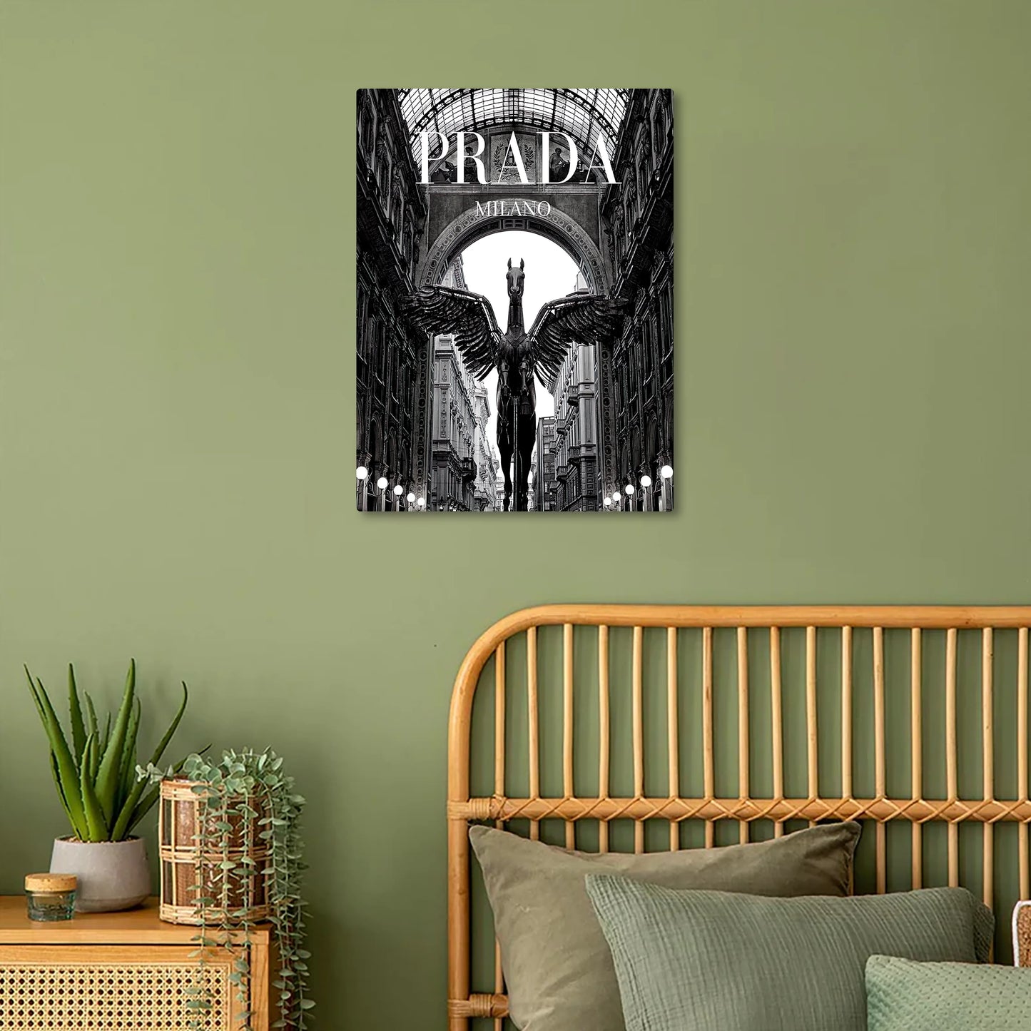 Milano’s Dream Horse Metal Poster