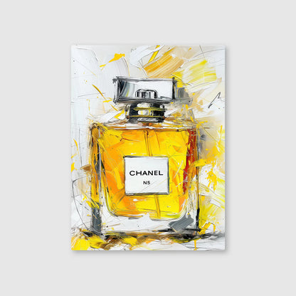 Luxury in Layers: Chanel N°5 Metal Poster