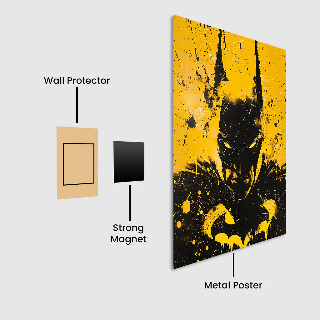 Batman: Gotham's Guardian Metal Poster