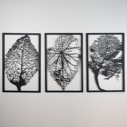 Autumn Metal Wall Art, Set of 3 Pieces