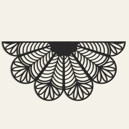 Bohemian Mandala Metal Wall Art