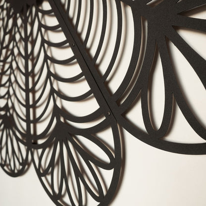 Bohemian Mandala Metal Wall Art