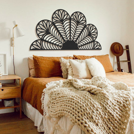 Bohemian Mandala Metal Wall Art