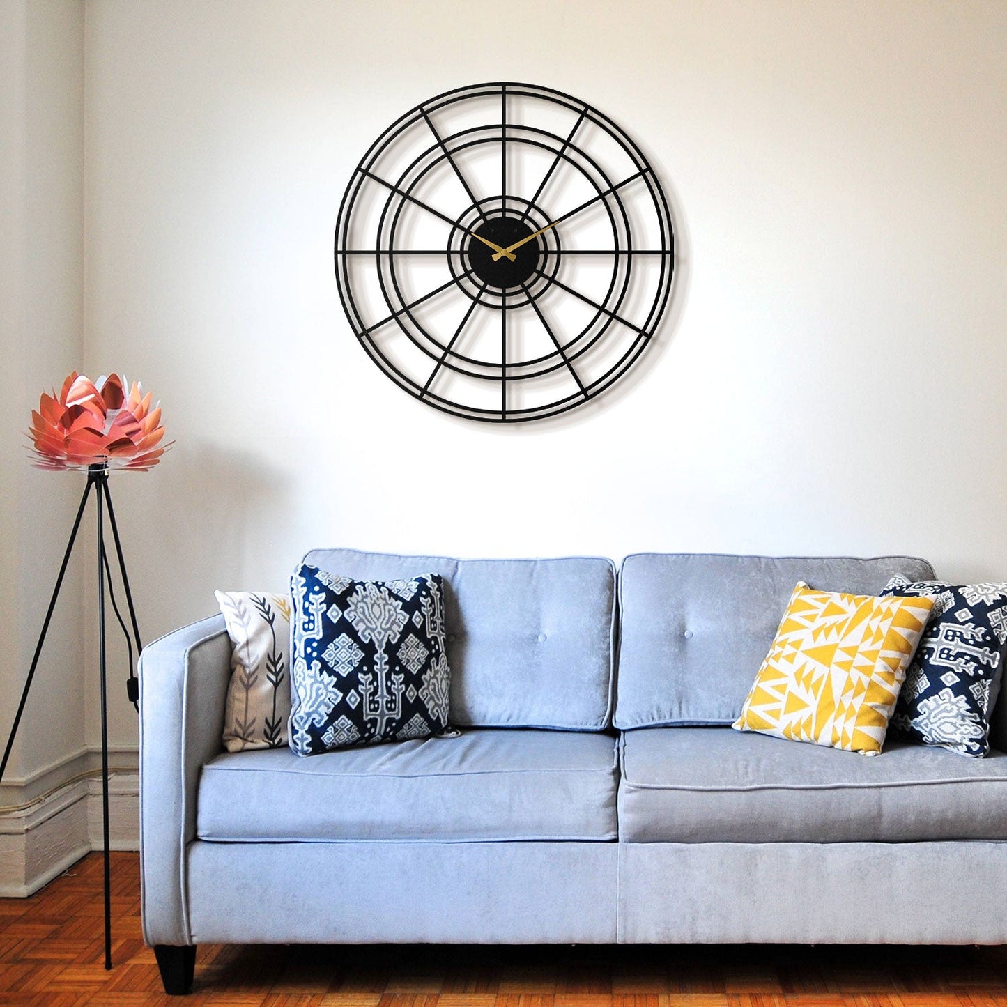 Chronometry Metal Wall Clock