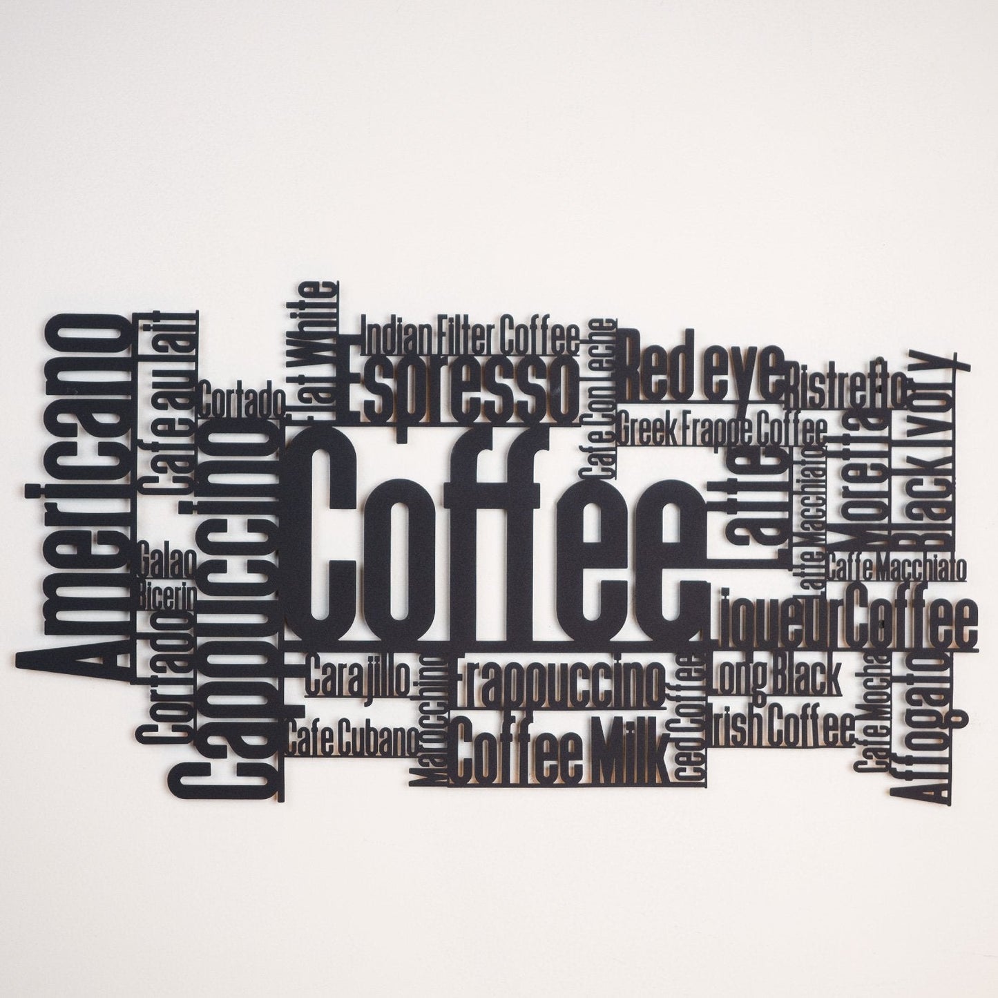 Coffee Metal Wall Art