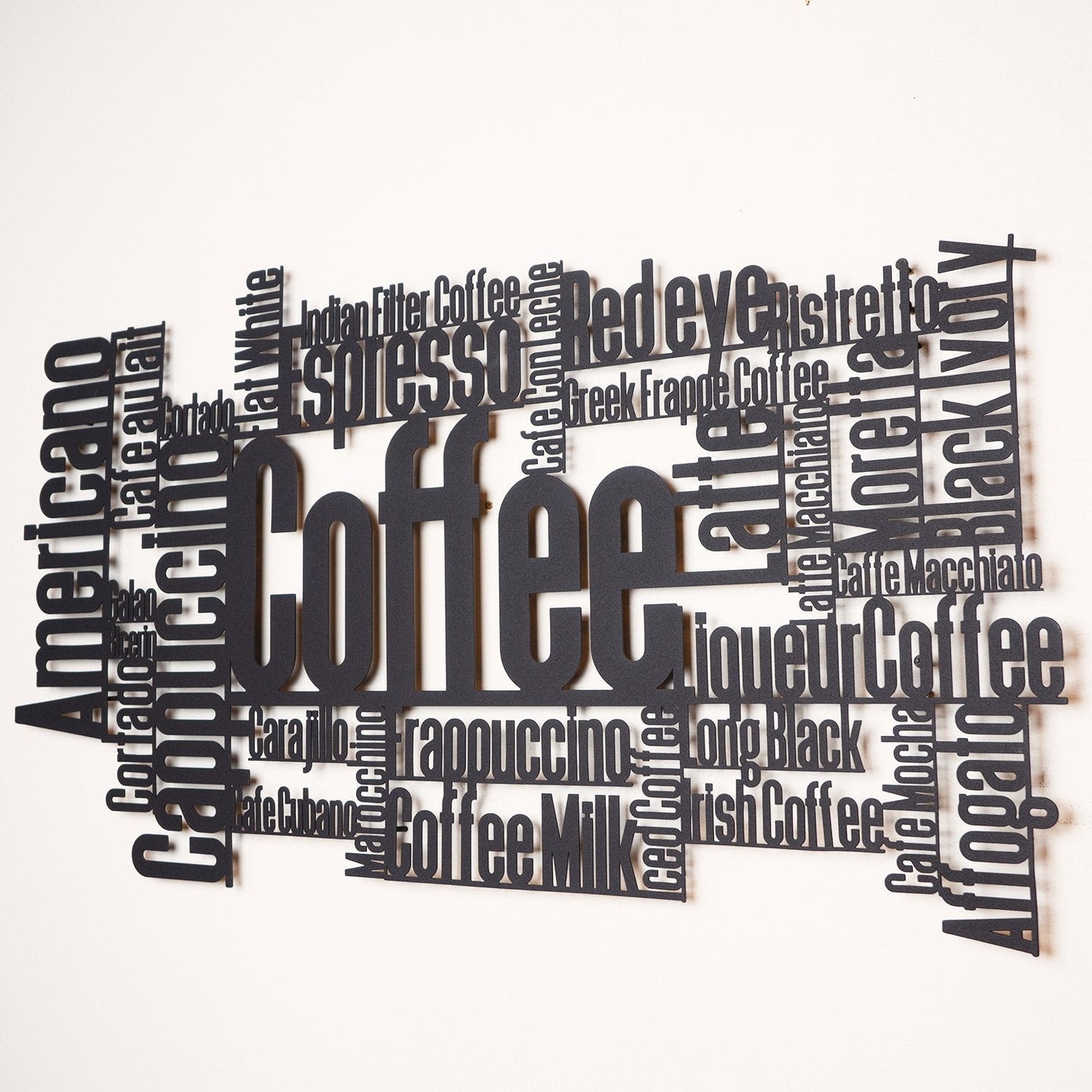 Coffee Metal Wall Art