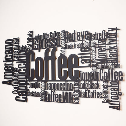Coffee Metal Wall Art