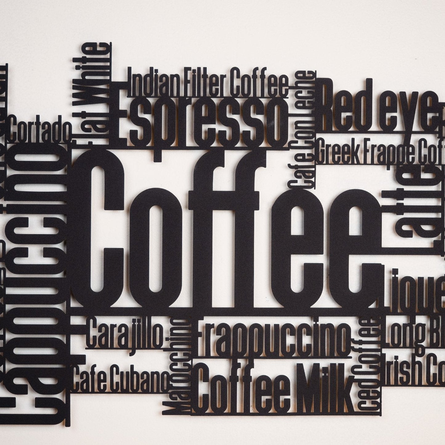 Coffee Metal Wall Art