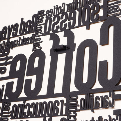 Coffee Metal Wall Art