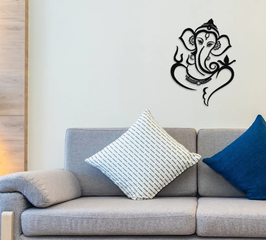 Ganesha Metal Wall Art