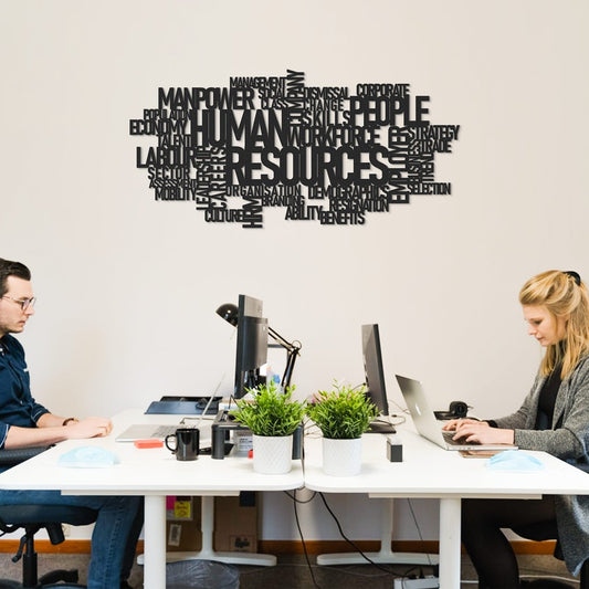 Human Resources Metal Wall Art
