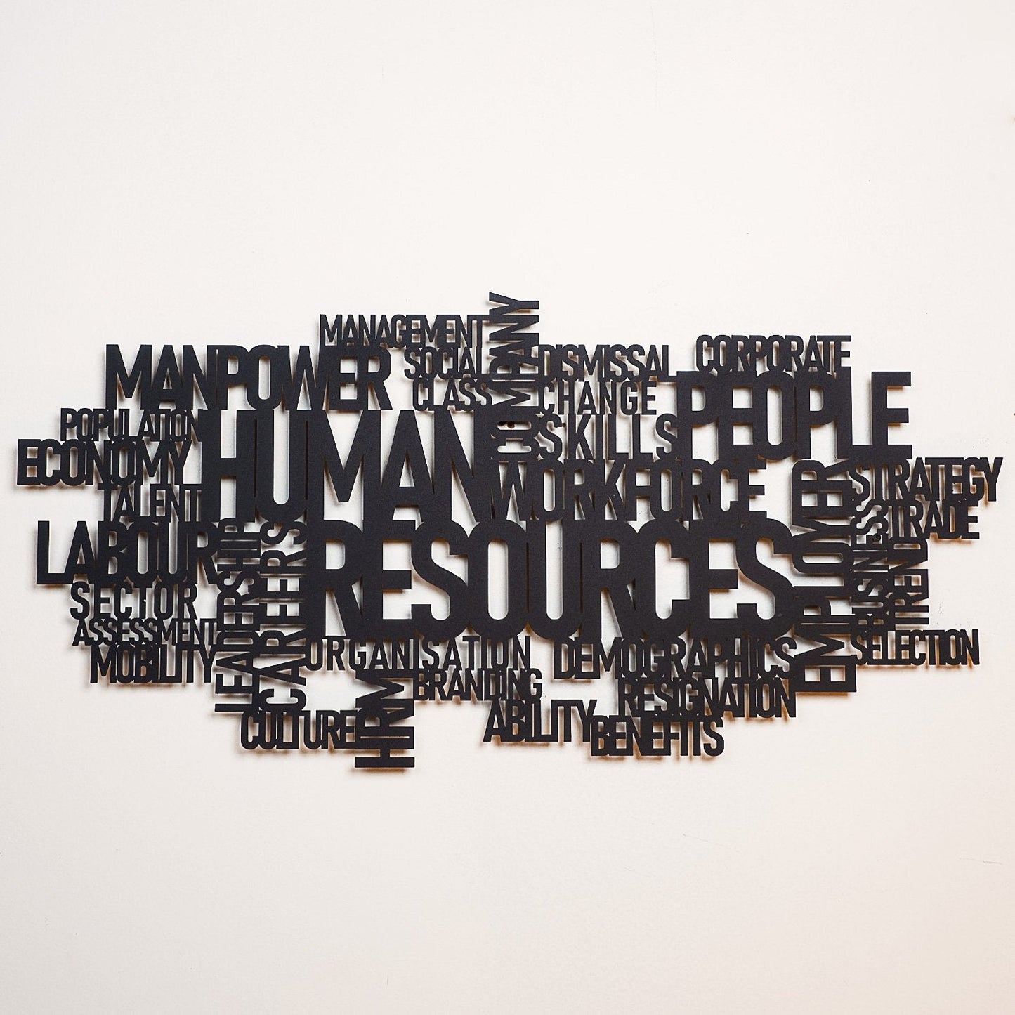 Human Resources Metal Wall Art