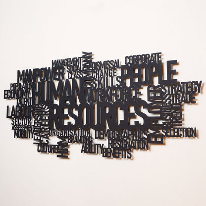 Human Resources Metal Wall Art