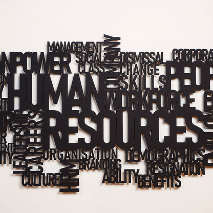 Human Resources Metal Wall Art
