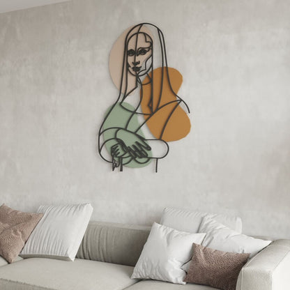 Mona Lisa Metal Wall Art