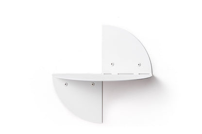 Small metal wall floating shelves