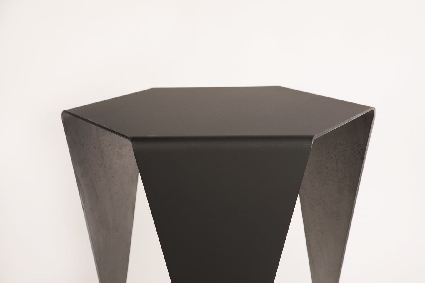 HexEdge - Metal Side Table