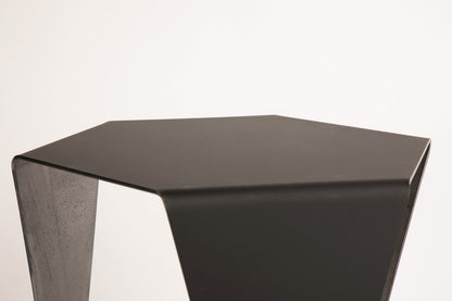 HexEdge - Metal Side Table