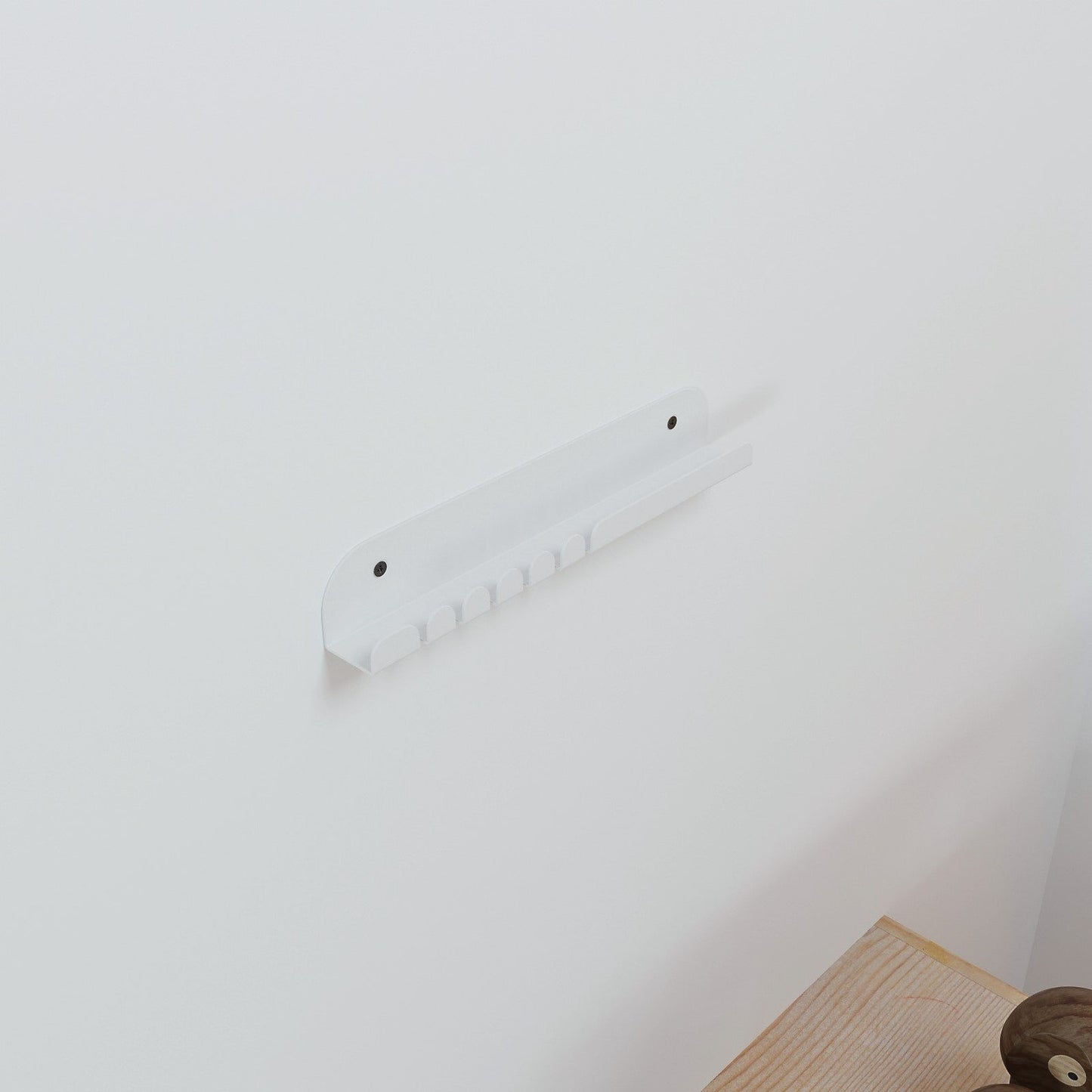 Modern Entryway Shelf with Hooks