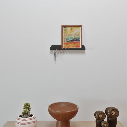 Modern Entryway Shelf with Hooks