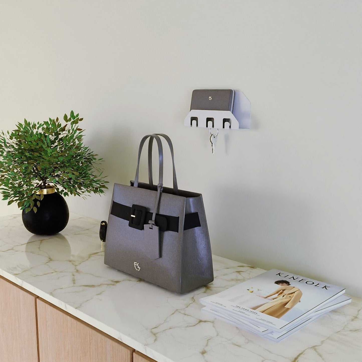 Modern Entryway Organizer