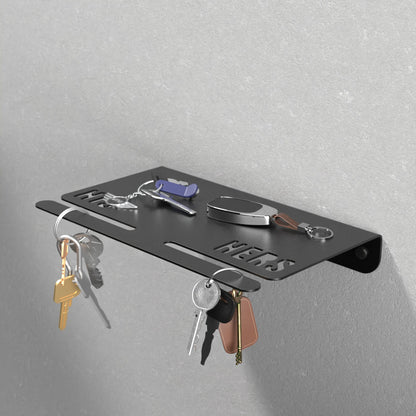 Wall Mount KeyChain Holder/Rack, Metal Key Holder