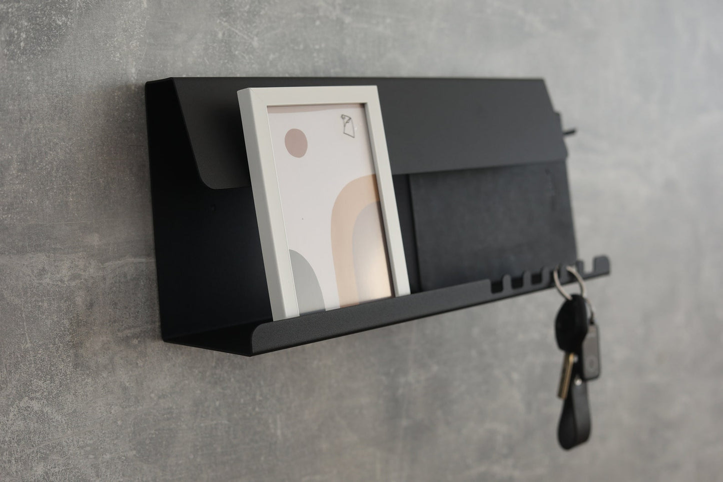Unique wall mounted keys holder Industrial mail