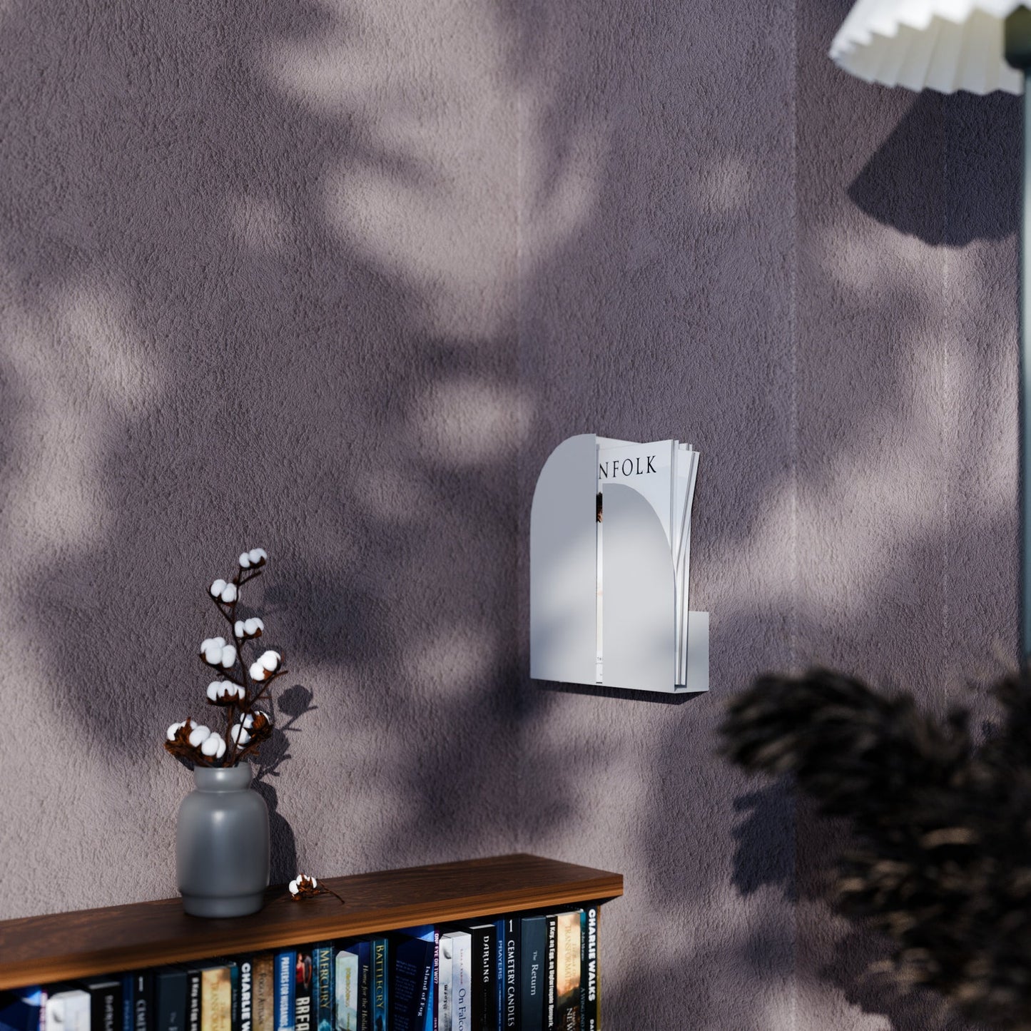 Arc Metal Wall Pocket