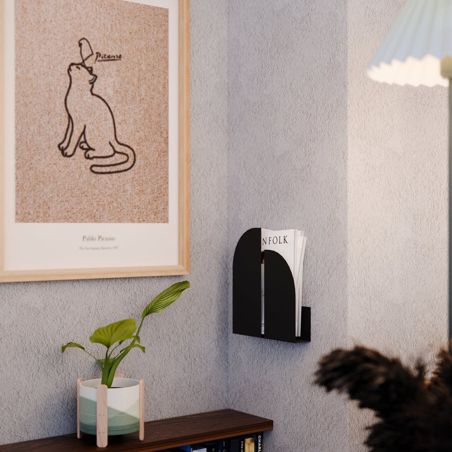 Arc Metal Wall Pocket