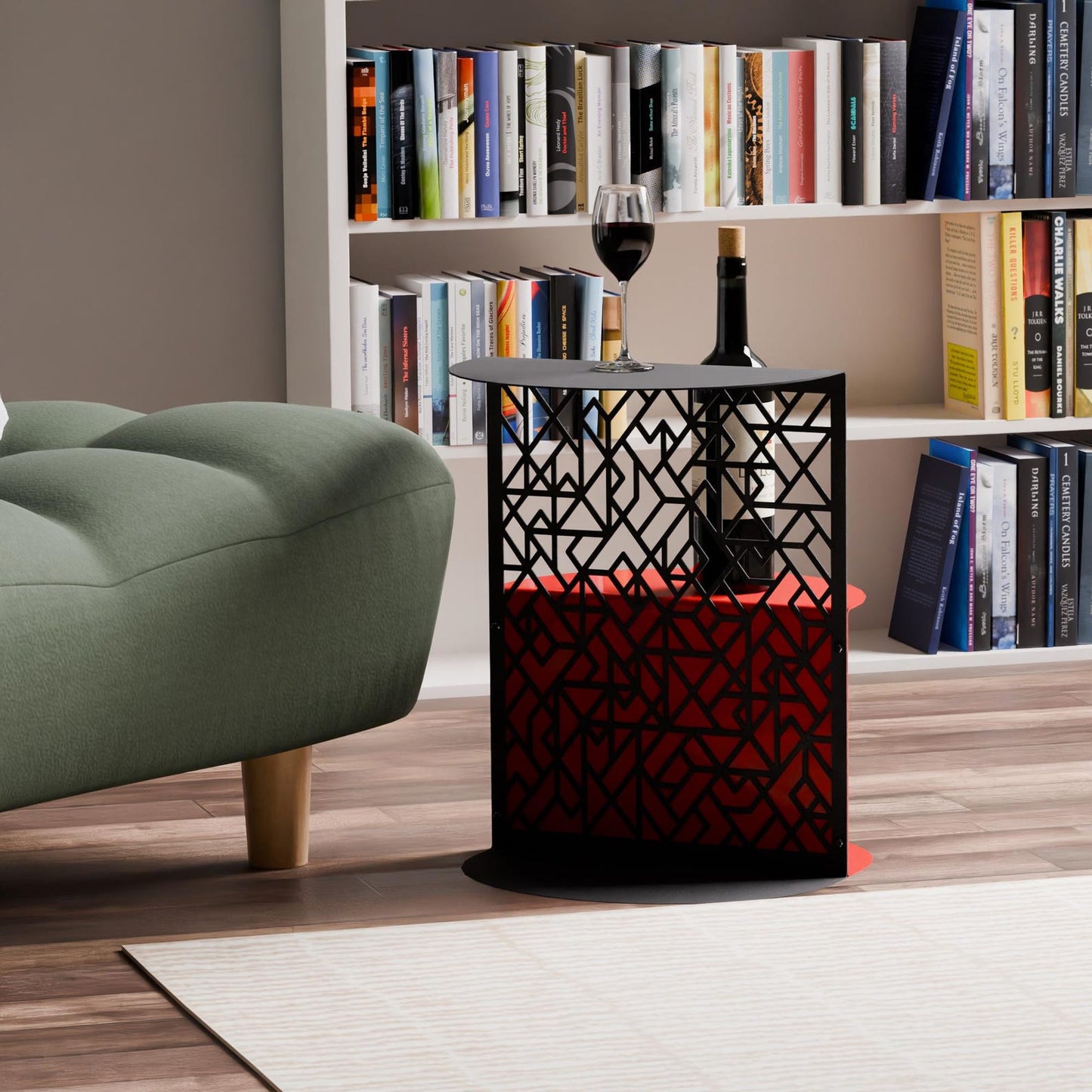 Modern Home Office Coffee  Metal Table Model
